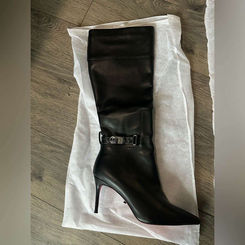 Christian Louboutin lock kate botta leather boots - Picture 6 of 10